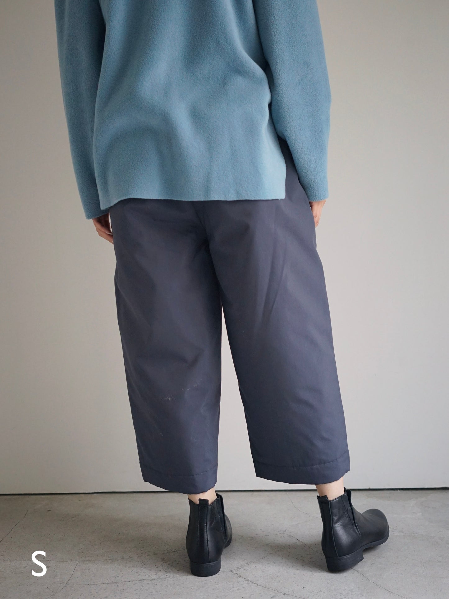 NO CONTROL AIR / ポリエステルリンクルタフタ パンツ (2color)
