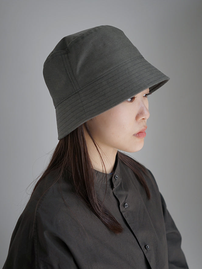 THE HINOKI / OG Cotton Twill Bucket Hat “forest”