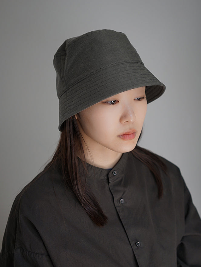 THE HINOKI / OG Cotton Twill Bucket Hat “forest”