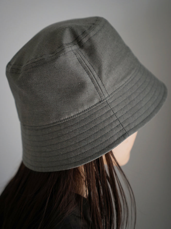 THE HINOKI / OG Cotton Twill Bucket Hat “forest”