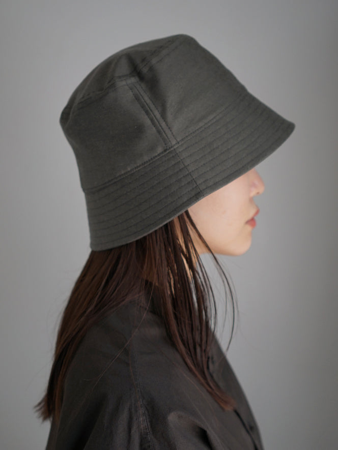 THE HINOKI / OG Cotton Twill Bucket Hat “forest”