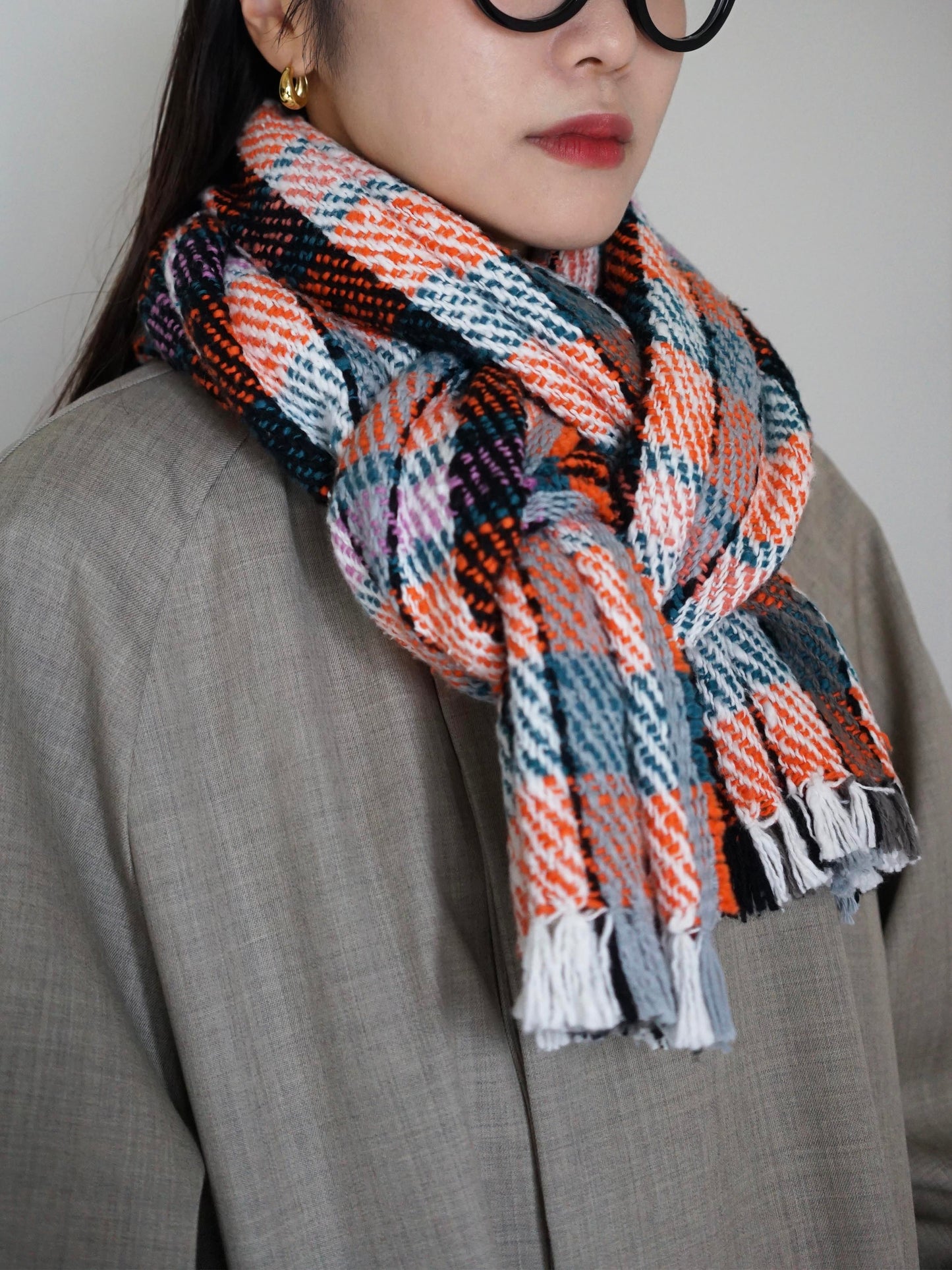 Suno&Morrison / Medium Store “Twill Plaid - Orange”