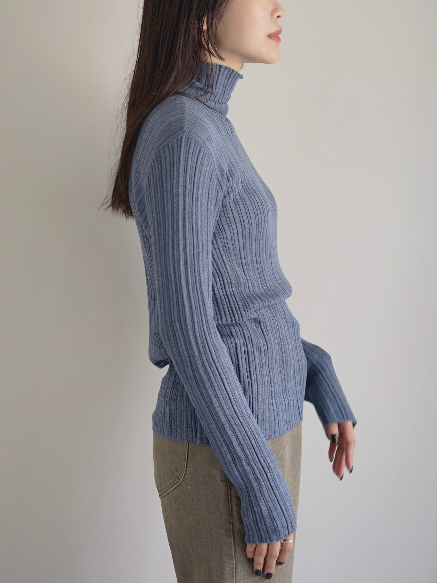 WANDERUNG / Ribbed Pullover (3color)