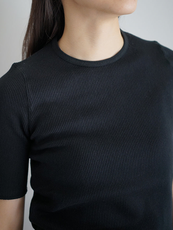 THE HINOKI / Organic Cotton Rib T-Shirt (2color)