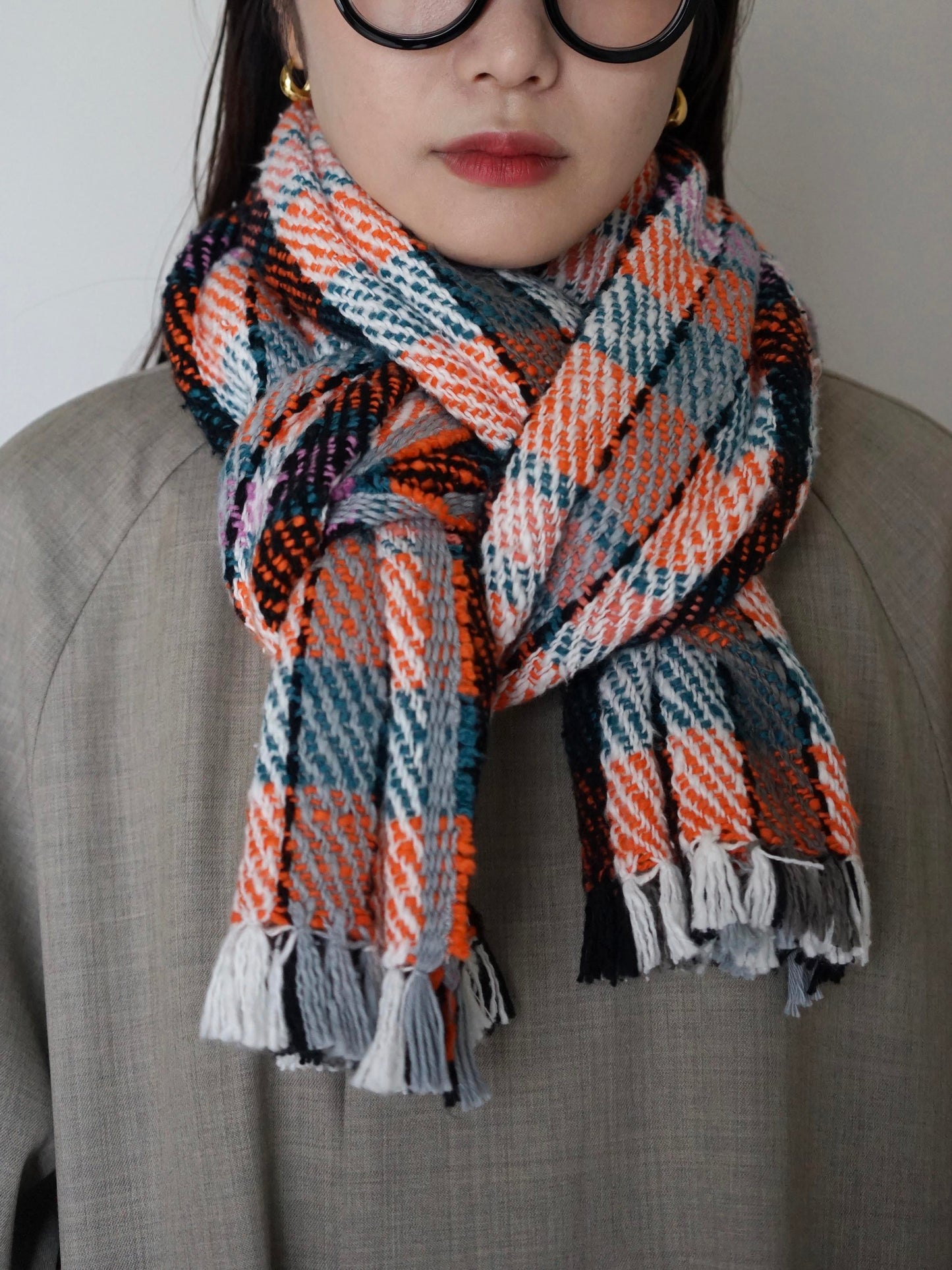 Suno&Morrison / Medium Store “Twill Plaid - Orange”