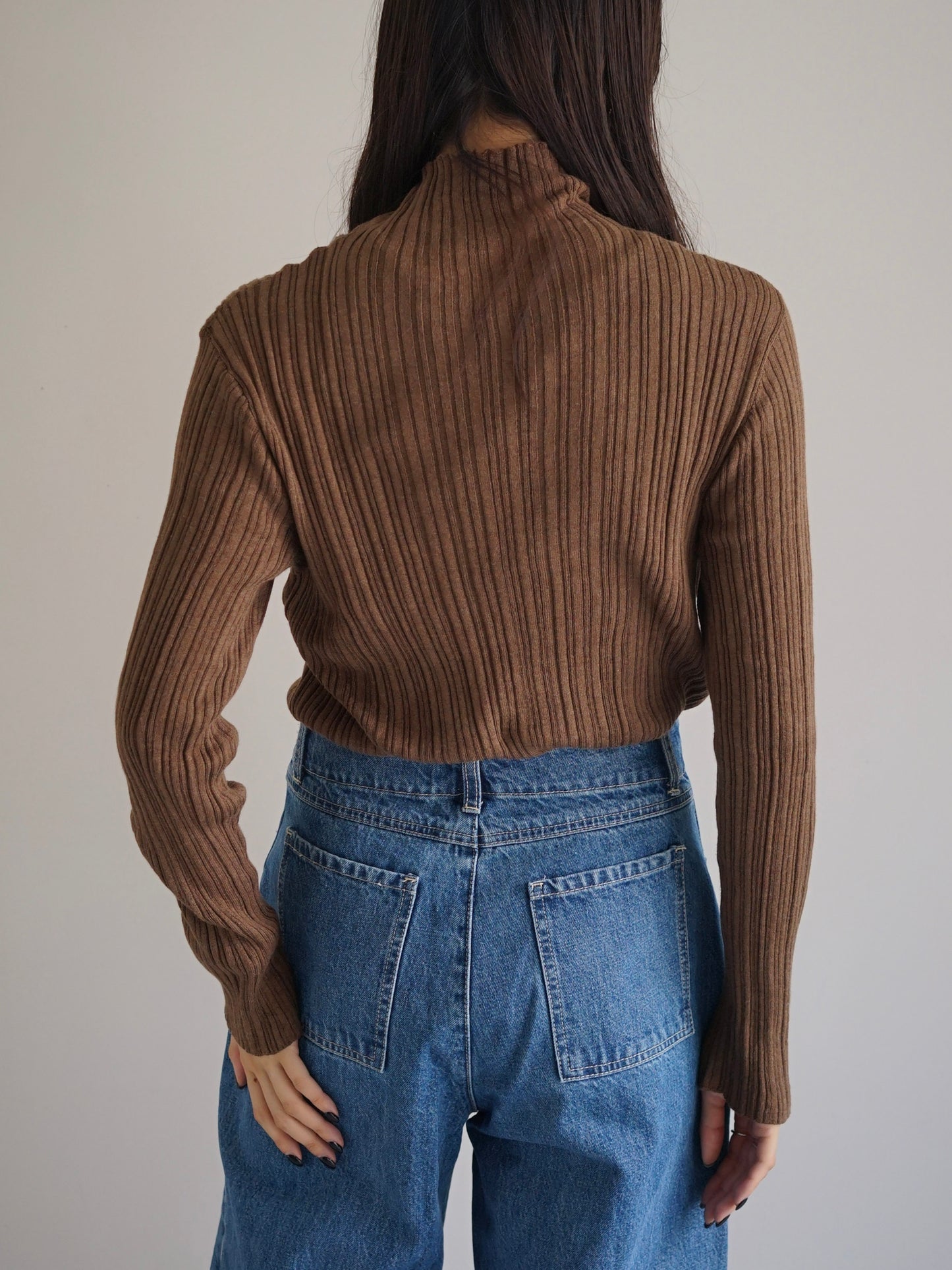 WANDERUNG / Ribbed Pullover (3color)