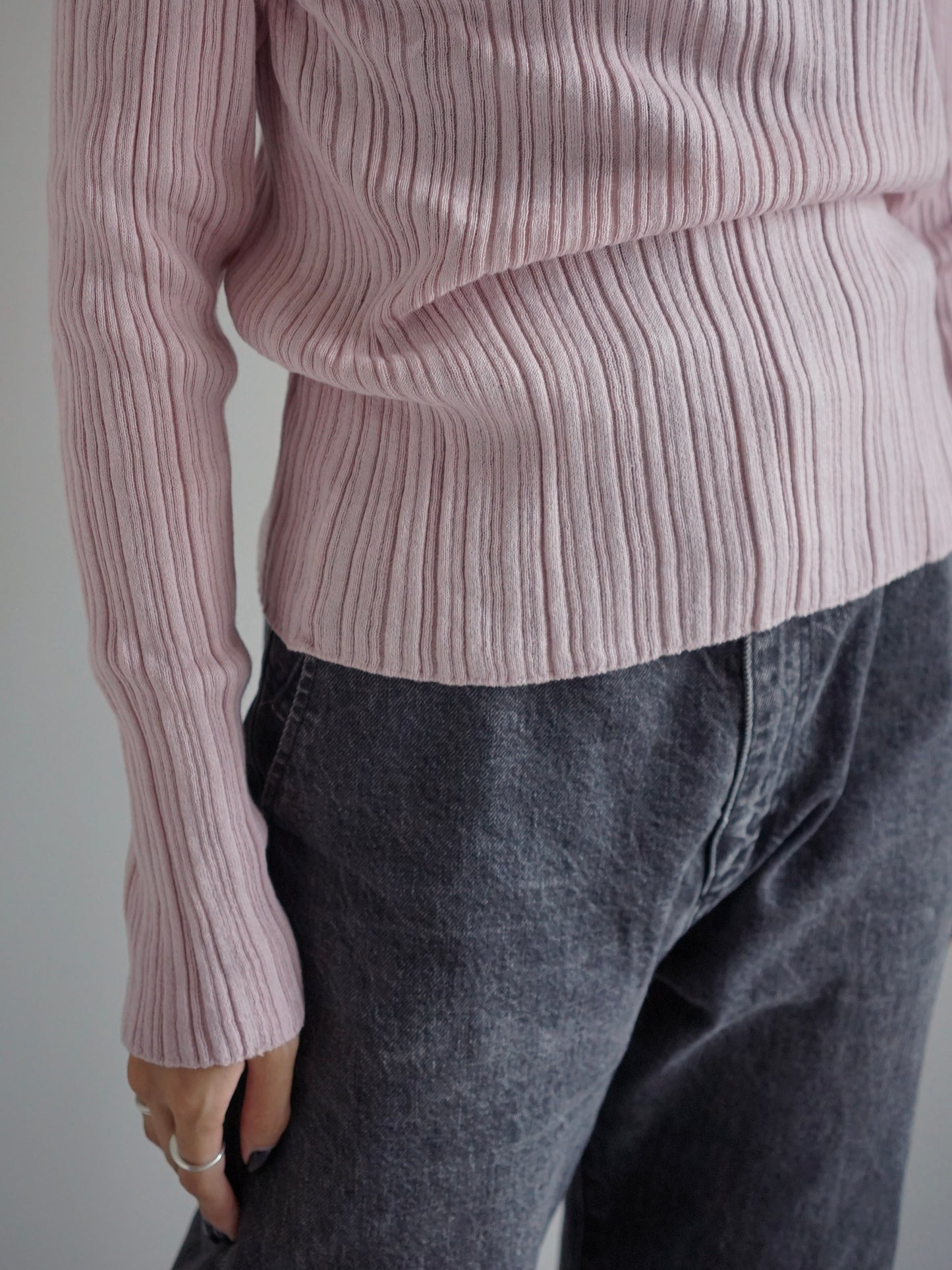 WANDERUNG / Ribbed Pullover (3color)
