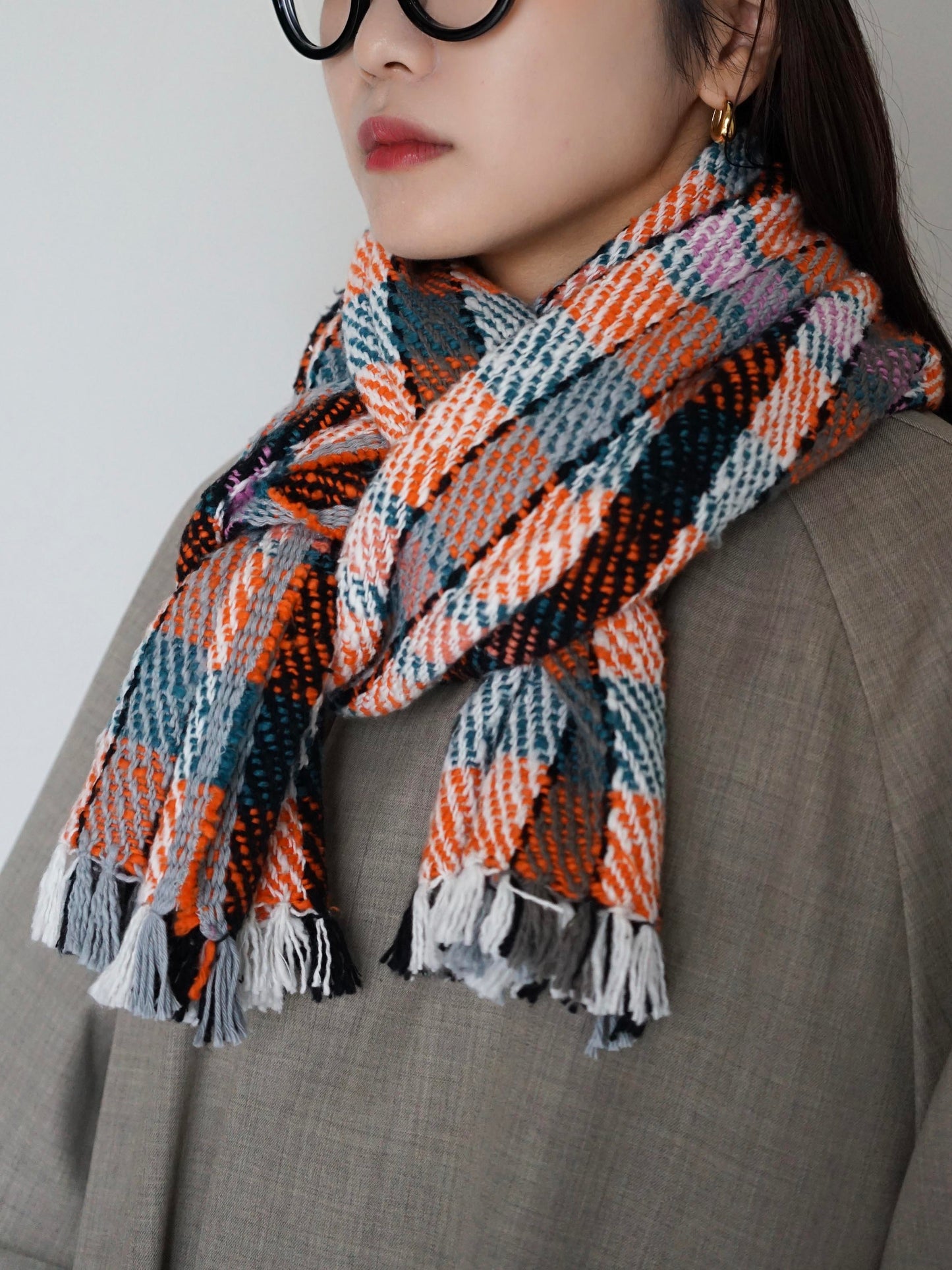 Suno&Morrison / Medium Store “Twill Plaid - Orange”