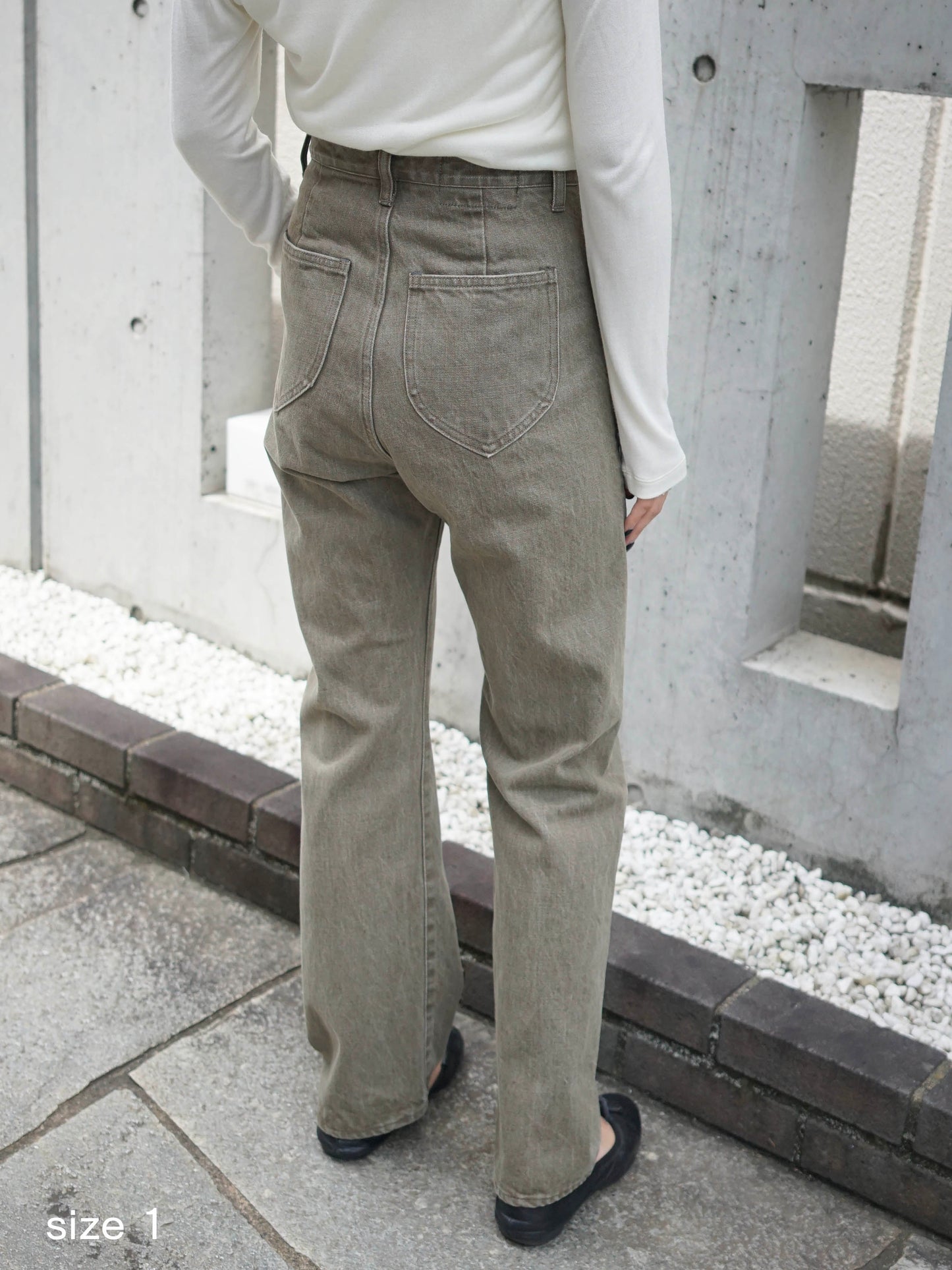 JöICEADDED / 5PK Denim Trousers “MOSS BROWN”