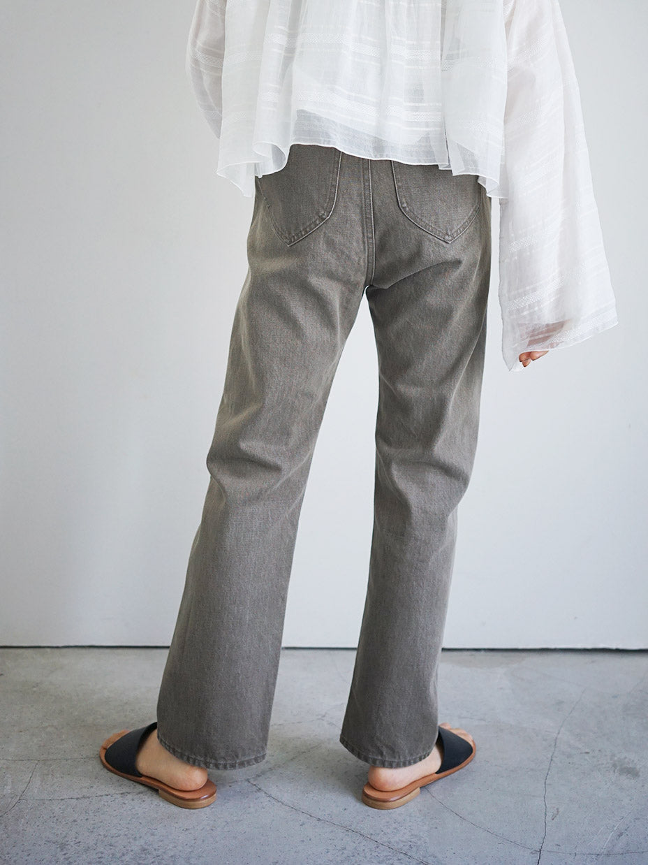 JöICEADDED / 5PK Denim Trousers “MOSS BROWN”