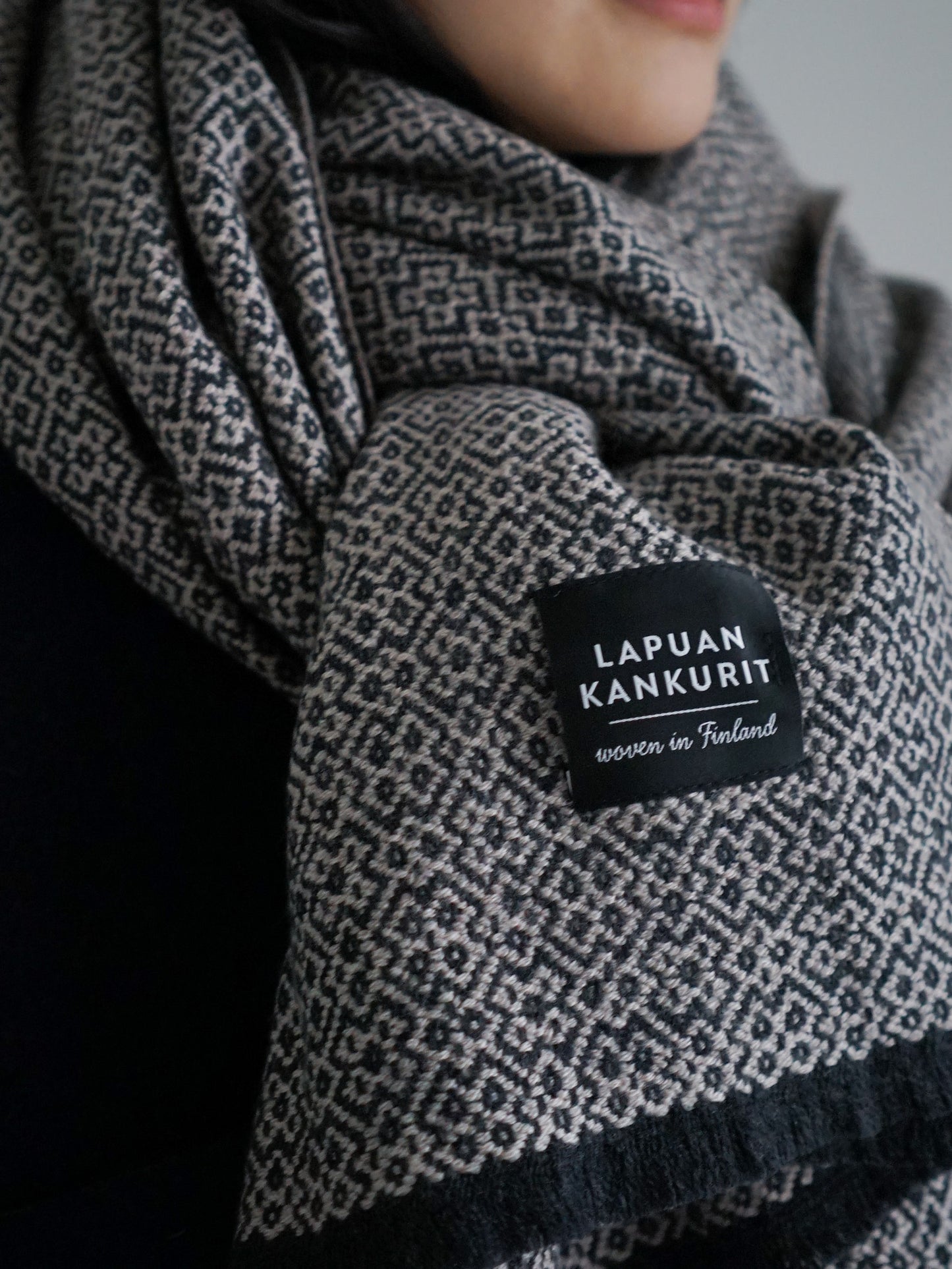 LAPUAN KANKURIT / KOLI merino wool scarf (3color)