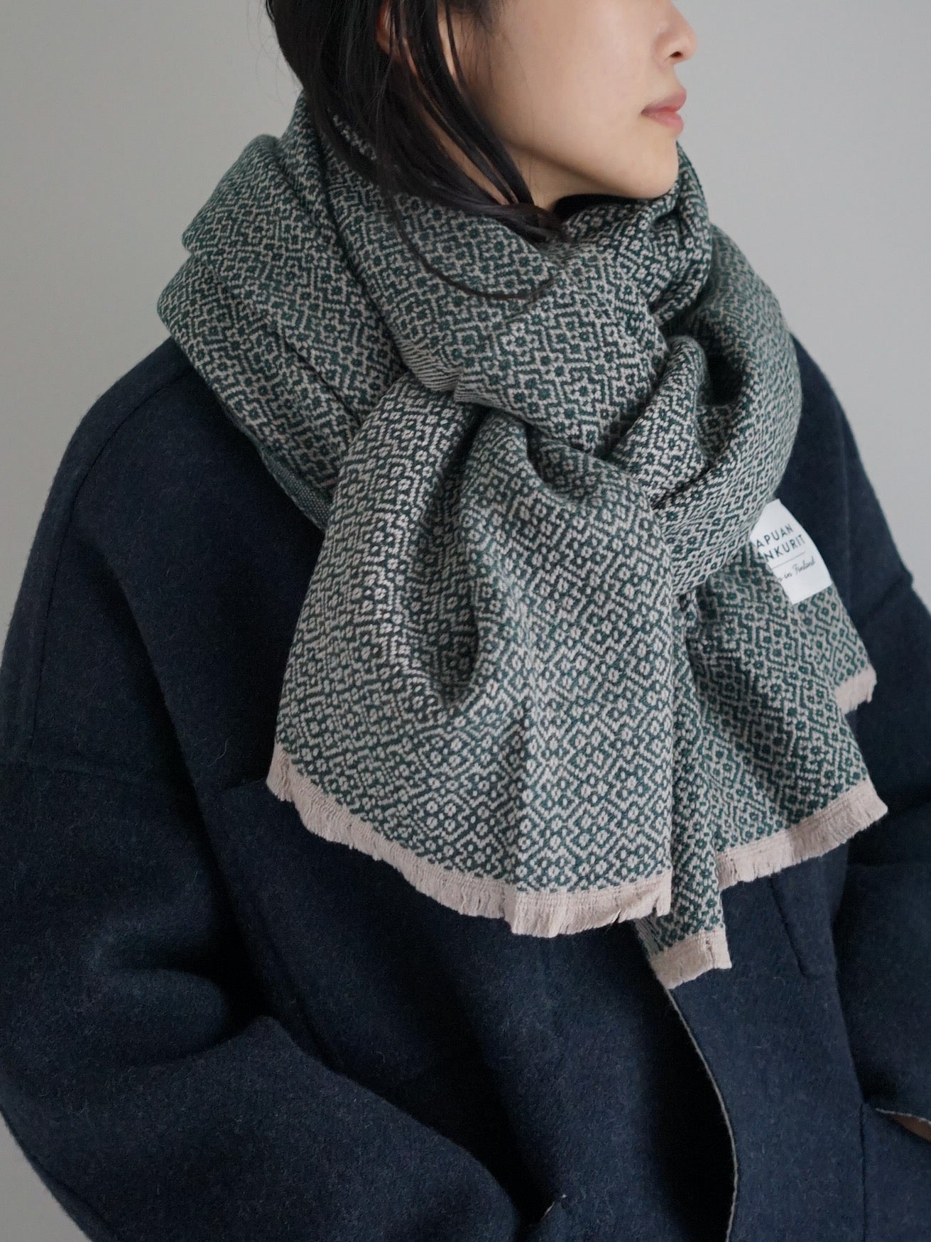 LAPUAN KANKURIT / KOLI merino wool scarf (3color)