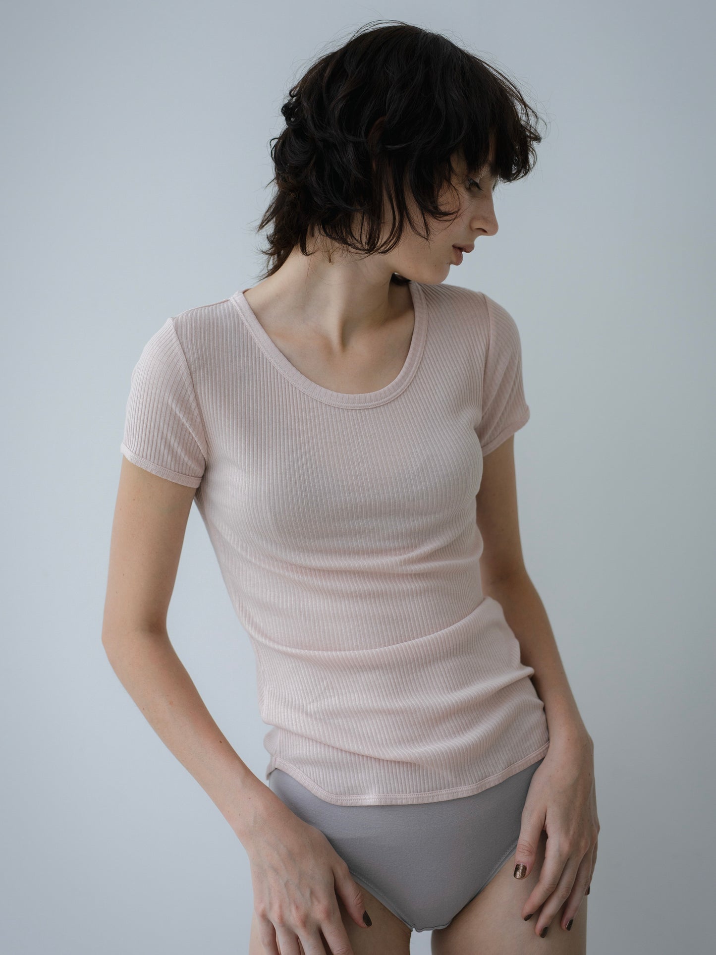 Sacre / リブTシャツ (3color)