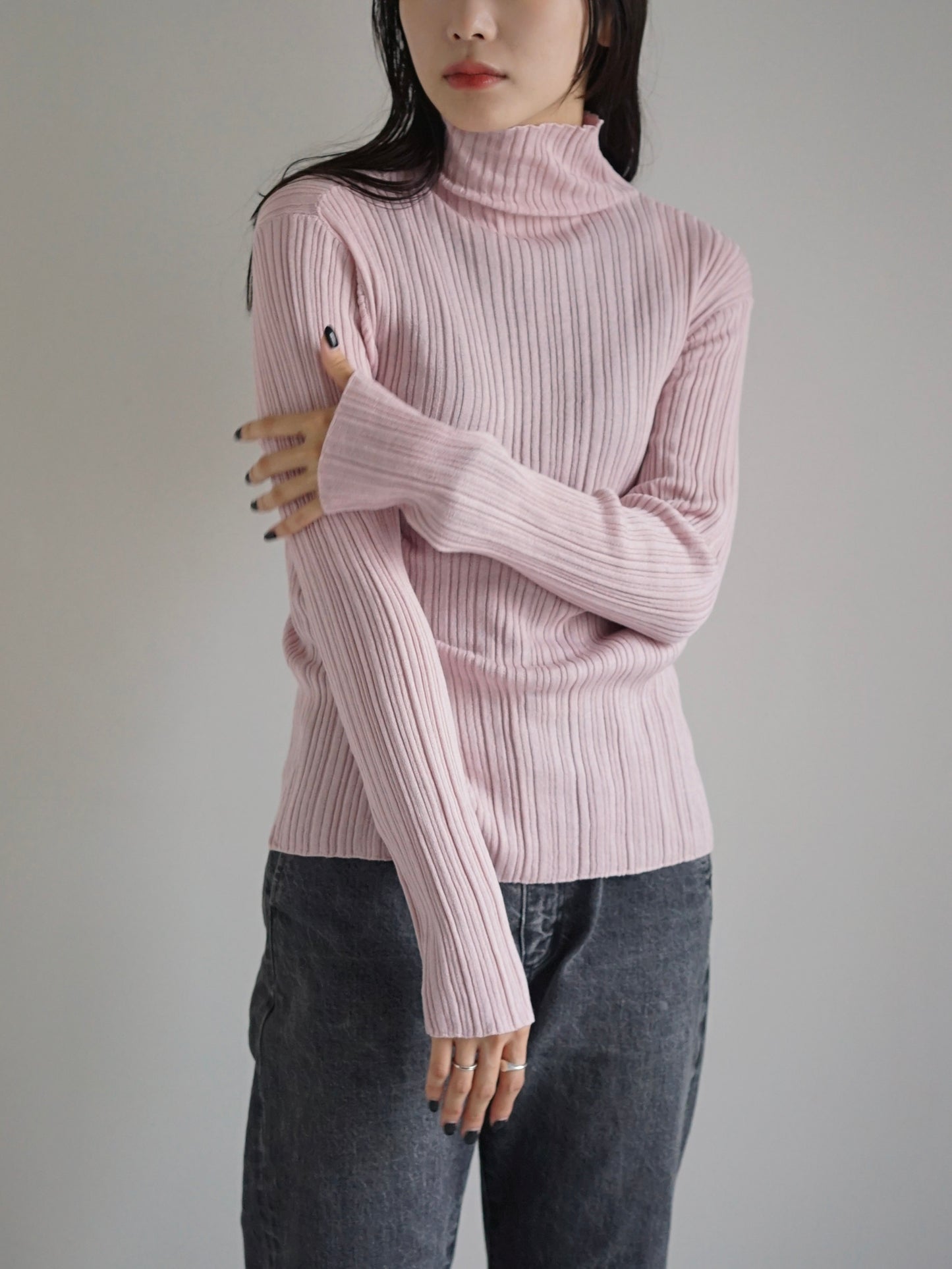 WANDERUNG / Ribbed Pullover (3color)