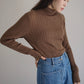 WANDERUNG / Ribbed Pullover (3color)