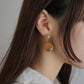 SŌK / dangle YU-HI - MARU (pierce & earring)