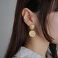 SŌK / dangle KINAKO - MARU (pierce&earring)