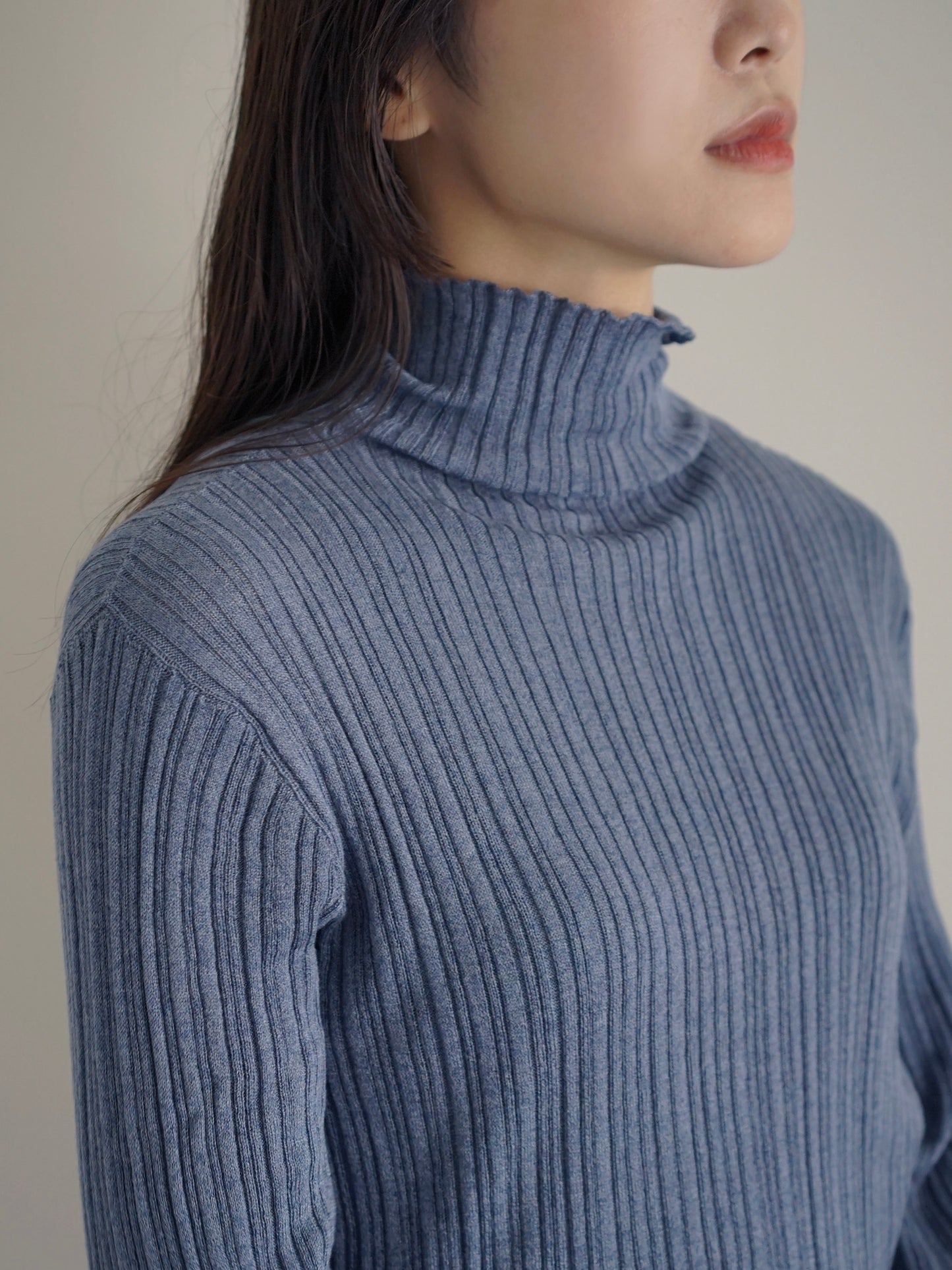 WANDERUNG / Ribbed Pullover (3color)