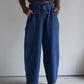JöICEADDED /  Round wide denim Trousers (BLUE)