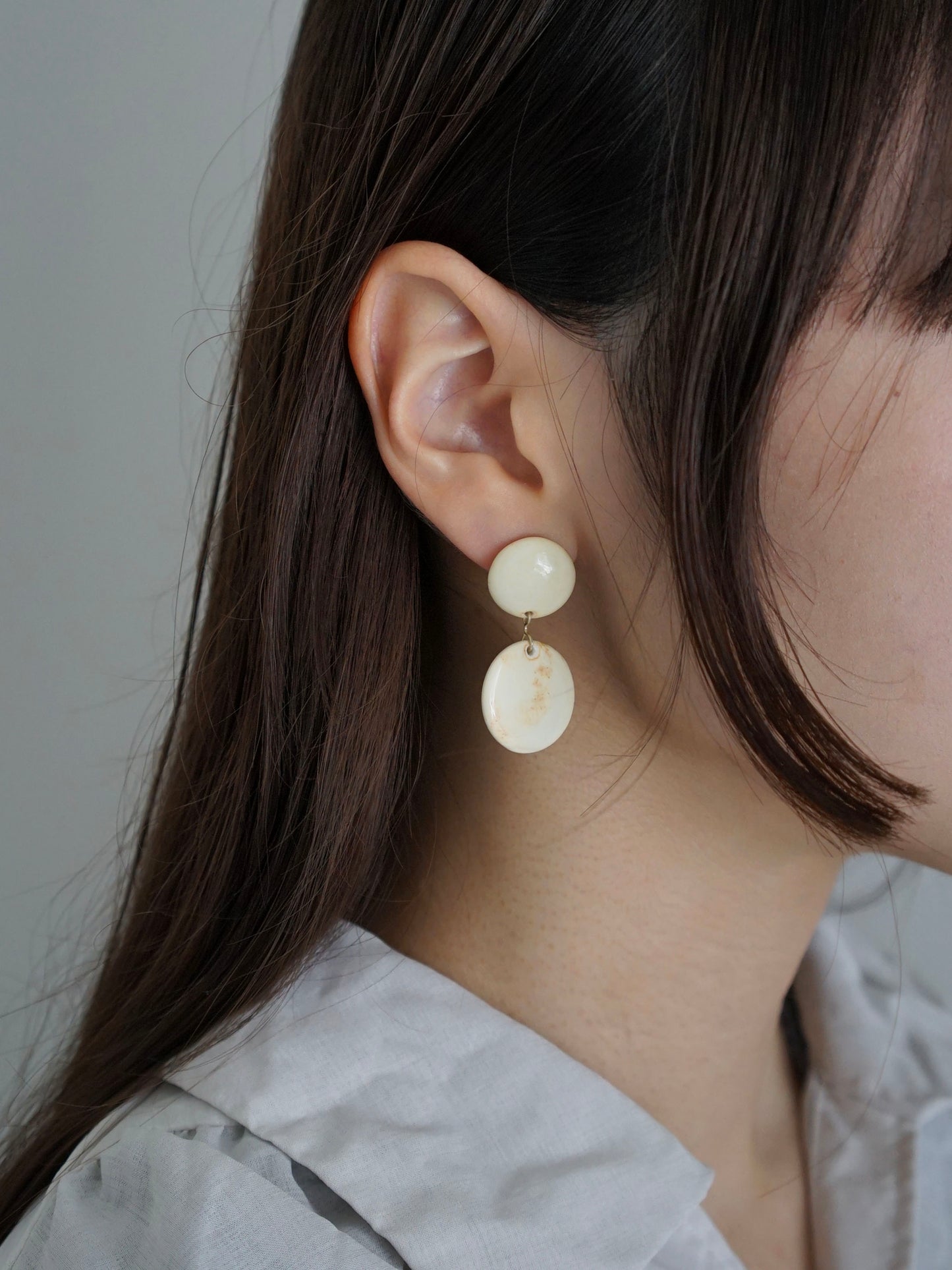 SŌK / dangle BA-BA - MARU (pierce & earring)