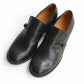 forme / Botton strap shoes “black”