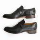 forme / Botton strap shoes “black”