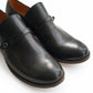 forme / Botton strap shoes “black”