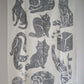 LAPUAN KANKURIT / KISSANPÄIVÄT ウールブランケット (130x180cm)