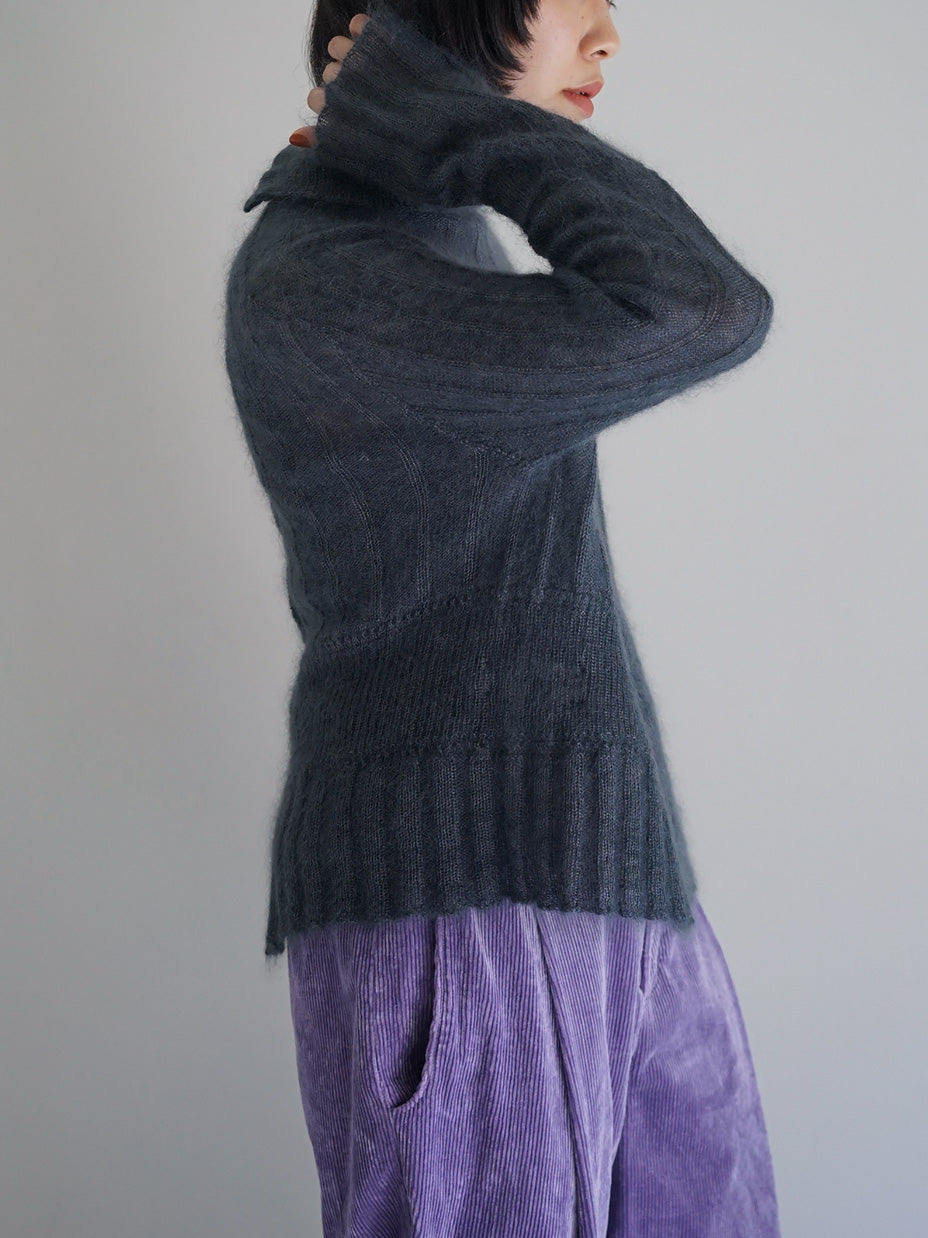 JöICEADDED / Silk&Mohair Knit Sweater (3color)