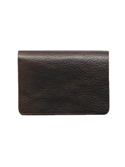 forme / Short wallet "Tigres black・ dark brown"