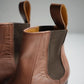 Y.M.walts / Side gore boots “BROWN”