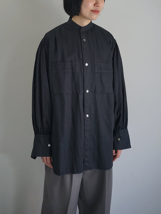 JöICEADDED / Washed Satin Shirt (2color)