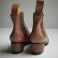 Y.M.walts / Side gore boots “BROWN”