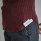 【steef別注カラー】JöICEADDED /  Picot hem Tank Top “MAROON”