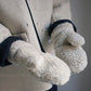 SHEEP BY THE SEA / MITTENS ADULT HOODED (2color)