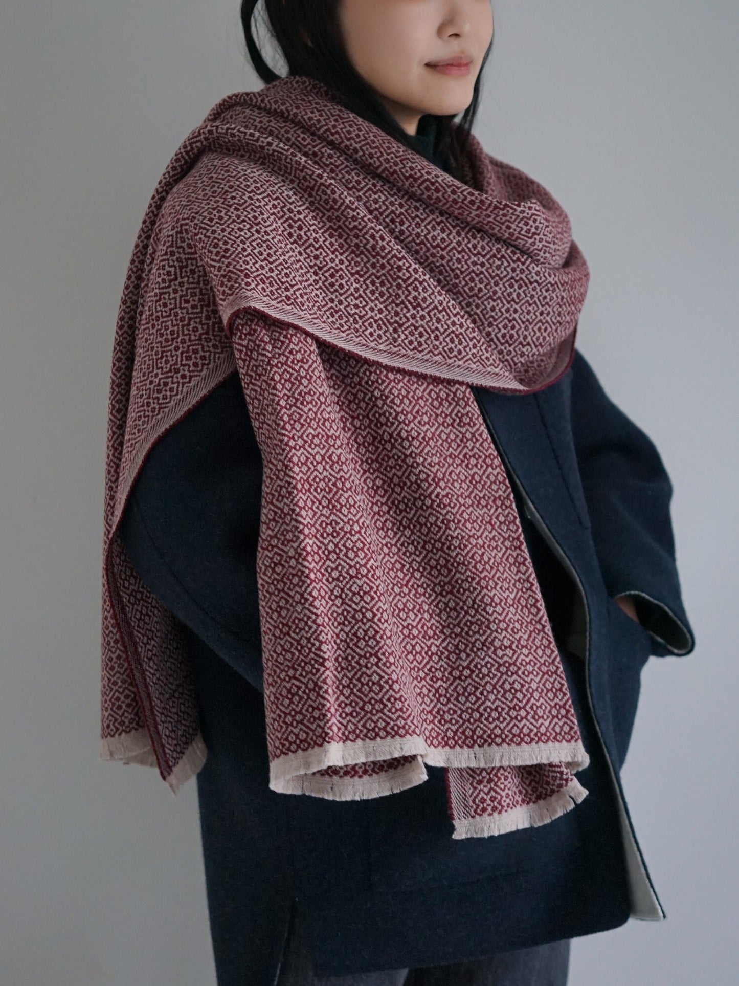 LAPUAN KANKURIT / KOLI merino wool scarf (3color)