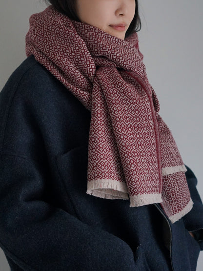 LAPUAN KANKURIT / KOLI merino wool scarf (3color)