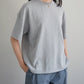 TORICI / アイスビックTセーター “ICE GRAY”