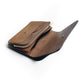 forme / Short wallet "Tigres black・ dark brown"