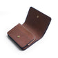 forme / Short wallet "Tigres black・ dark brown"